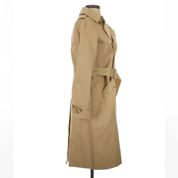 APC Classic Cotton Tan Trench Coat - Picture 3 of 7